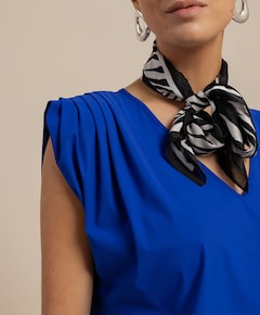Dames top blauw
