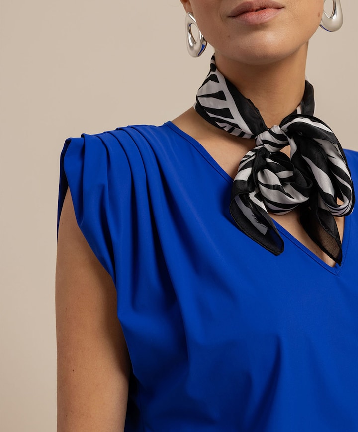 Dames top blauw