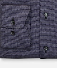 Heren overhemd lange mouw paars