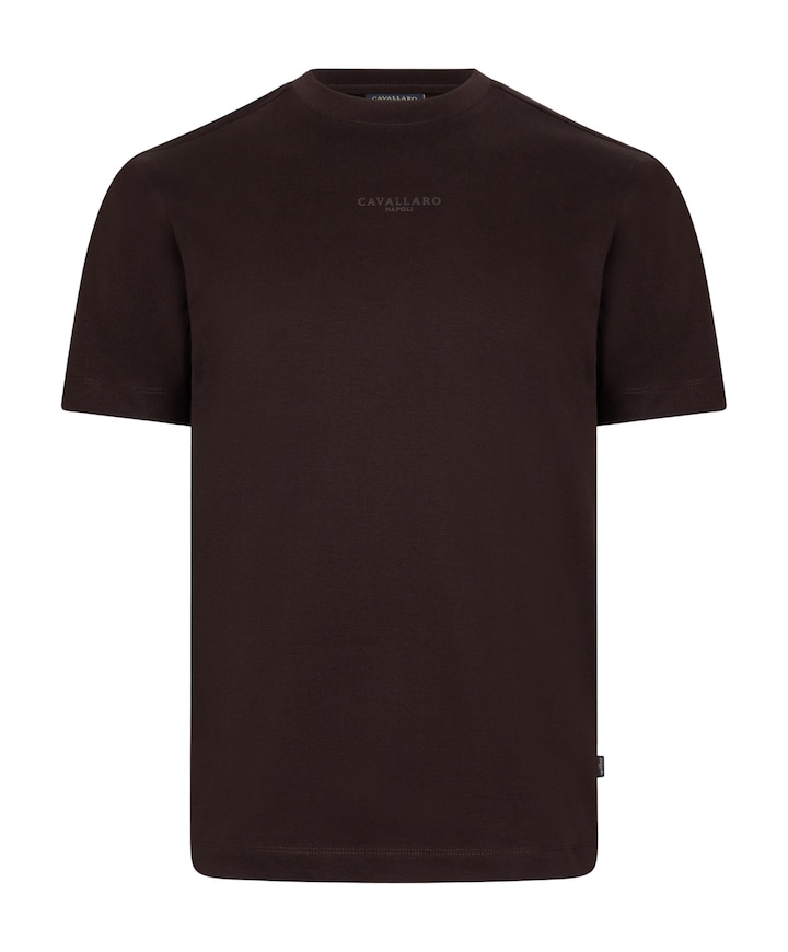 Heren T-shirt bruin