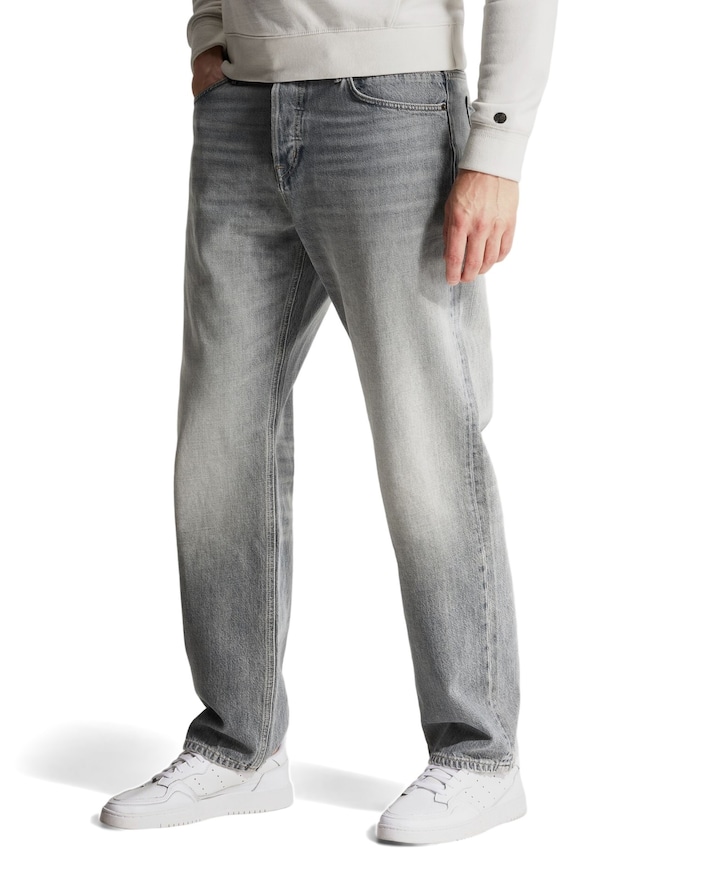 REVSON LOOSE GREY GREEN SUMMER heren jeans grijs