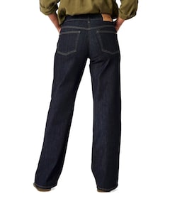 Liv New Wide dames jeans blauw