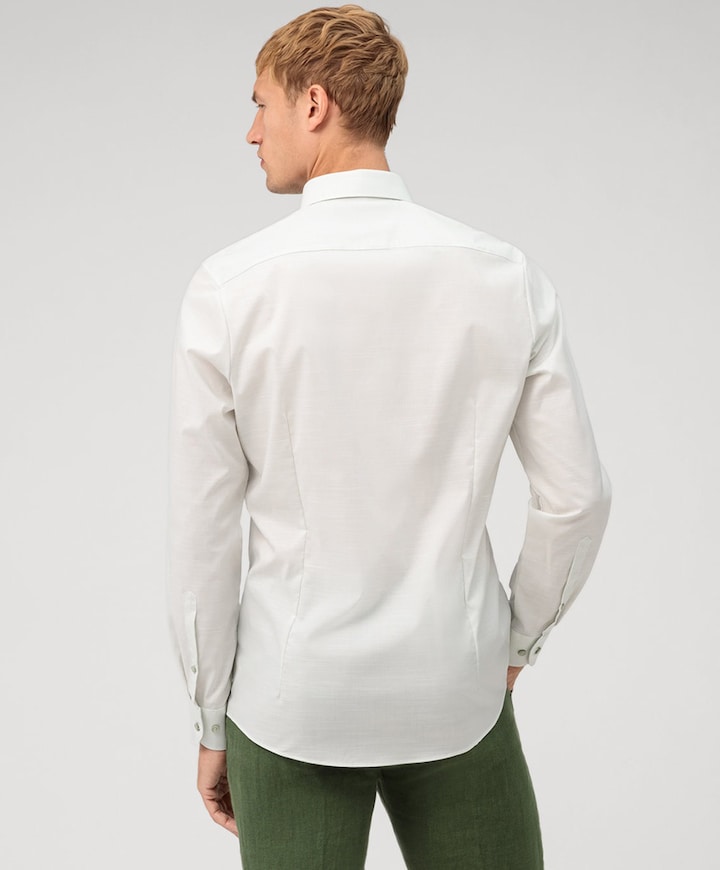 Overhemd lange mouw groen