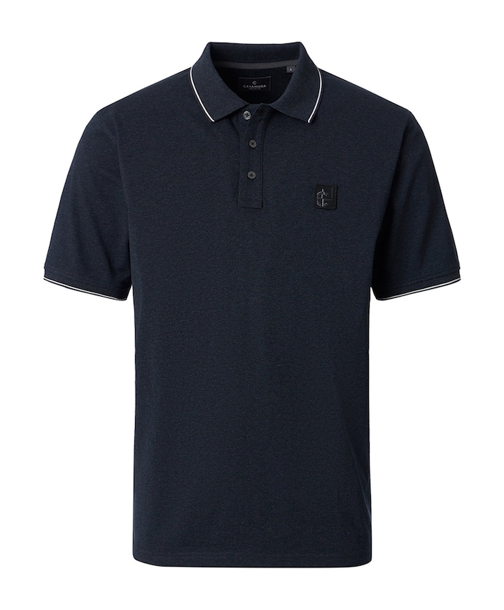 Heren polo blauw
