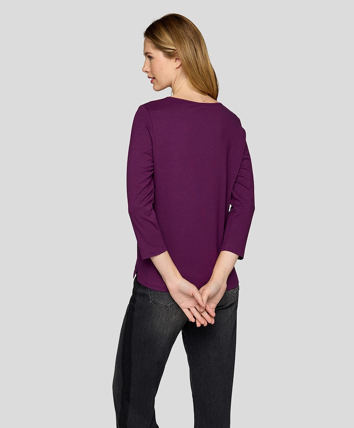 Dames longsleeve paars