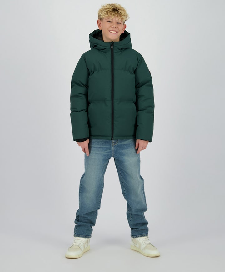 Jongens jas groen