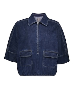 Dames blouse blauw