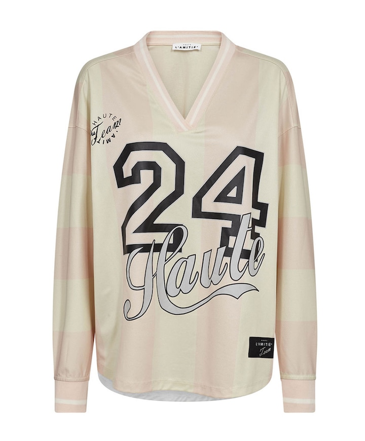 Dames longsleeve roze