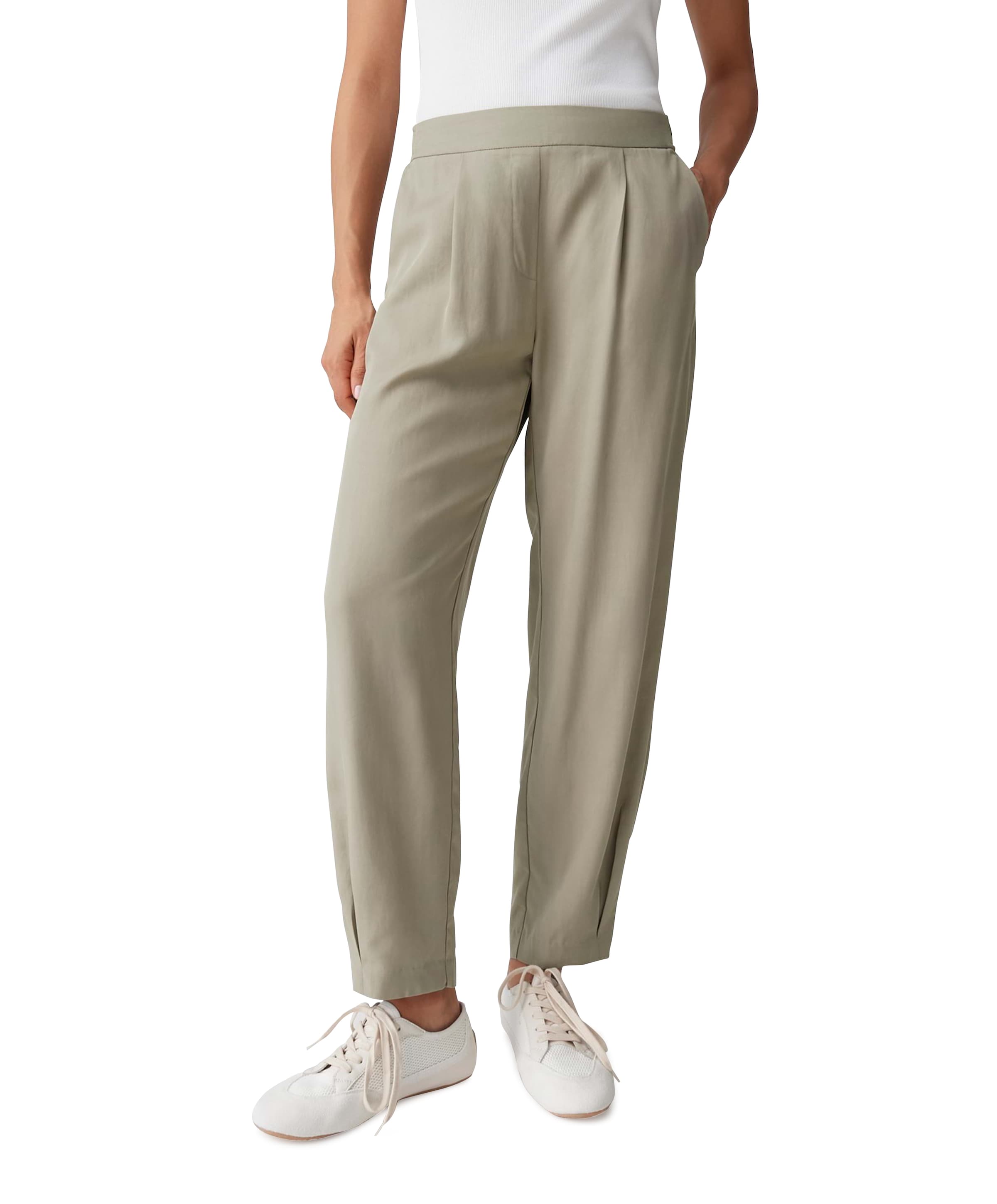 Myha airy dames broek groen