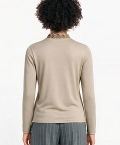 Dames top beige