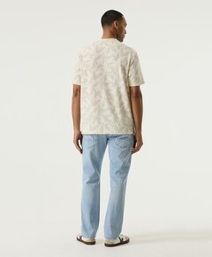 Heren T-shirt ecru