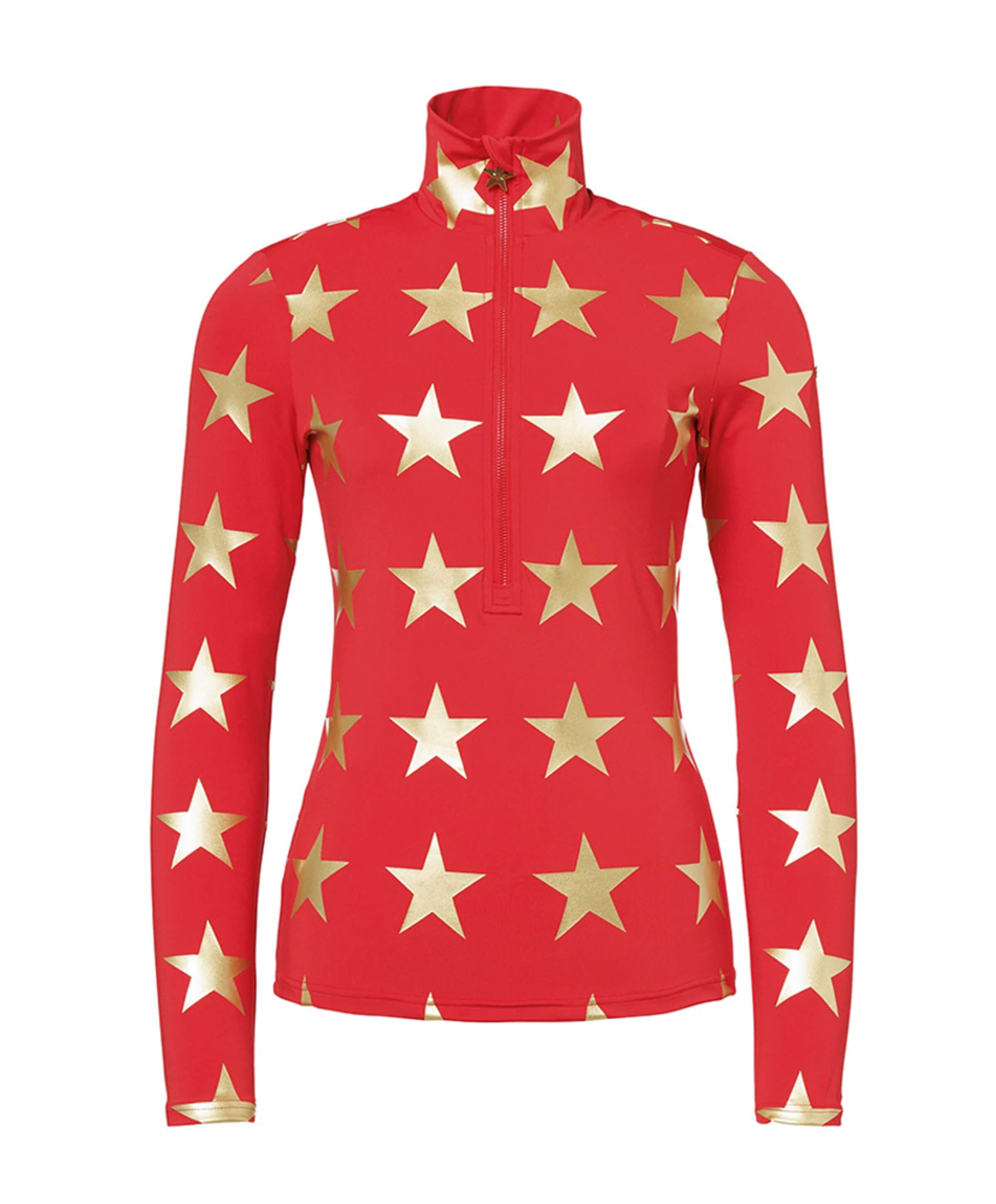 Dames pully rood