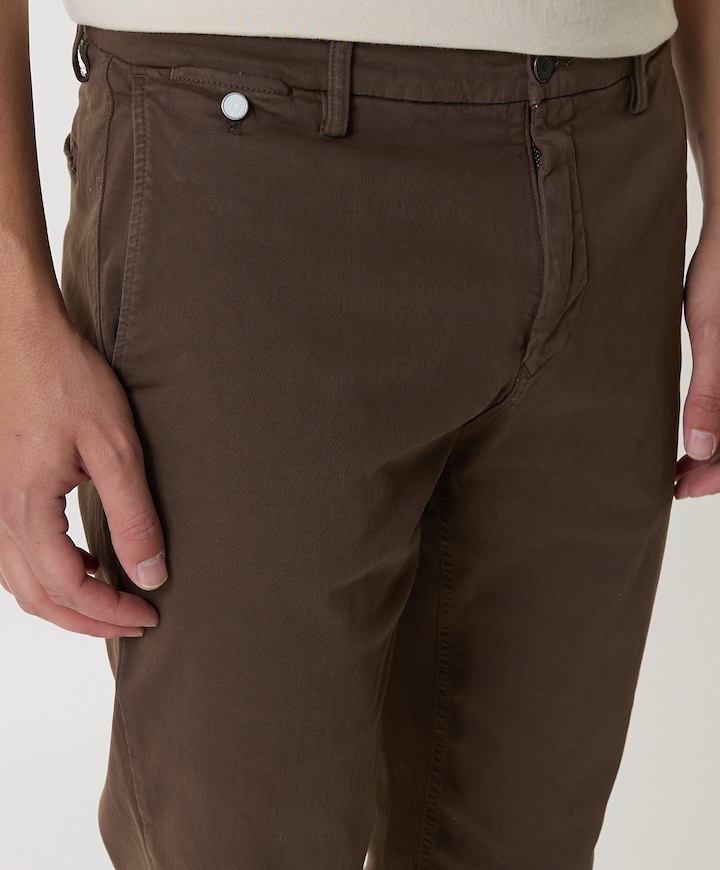 Benni pant heren broek bruin