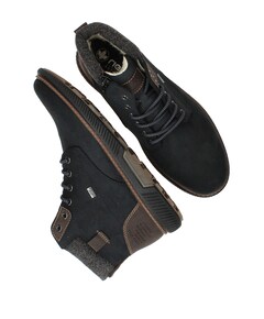 heren veterboots blauw