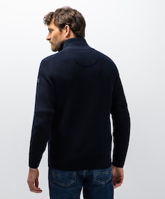 Heren vest blauw