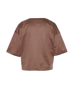 Dames T-shirt bruin