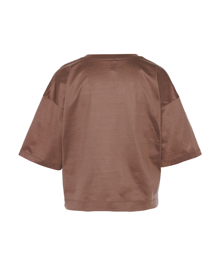 Dames T-shirt bruin