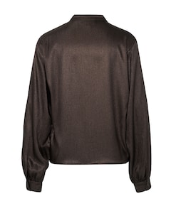 Dames blouse bruin