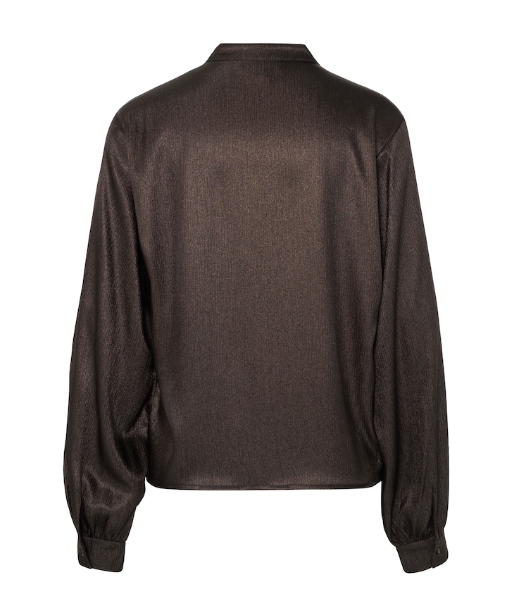 Dames blouse bruin