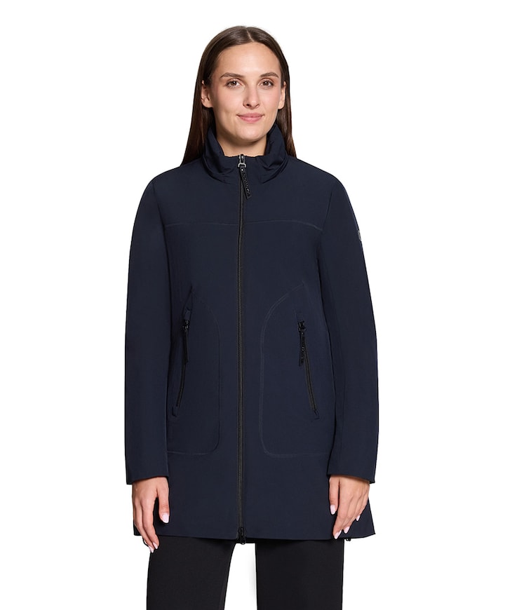 Dames jas blauw