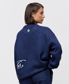 Uniseks sweater blauw