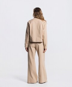 Dames jas beige