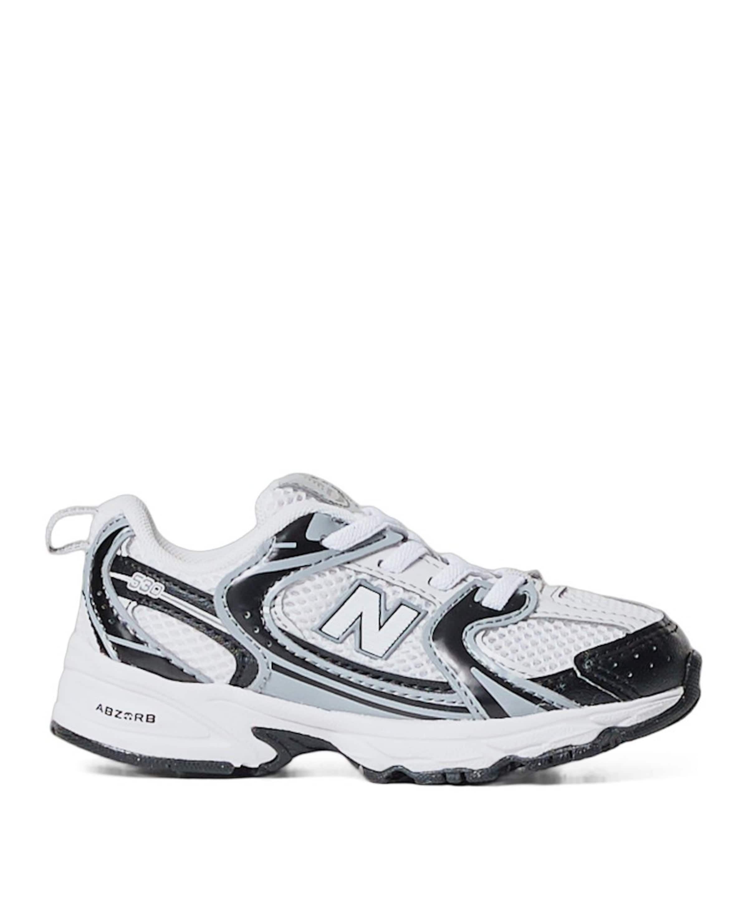 530 bungee lace uniseks sneakers  zwart