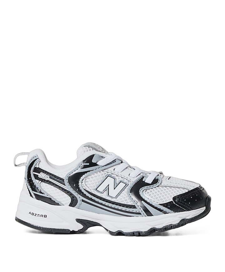 530 bungee lace uniseks sneakers  zwart