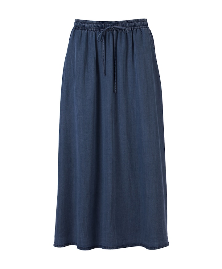 Dames rok blauw