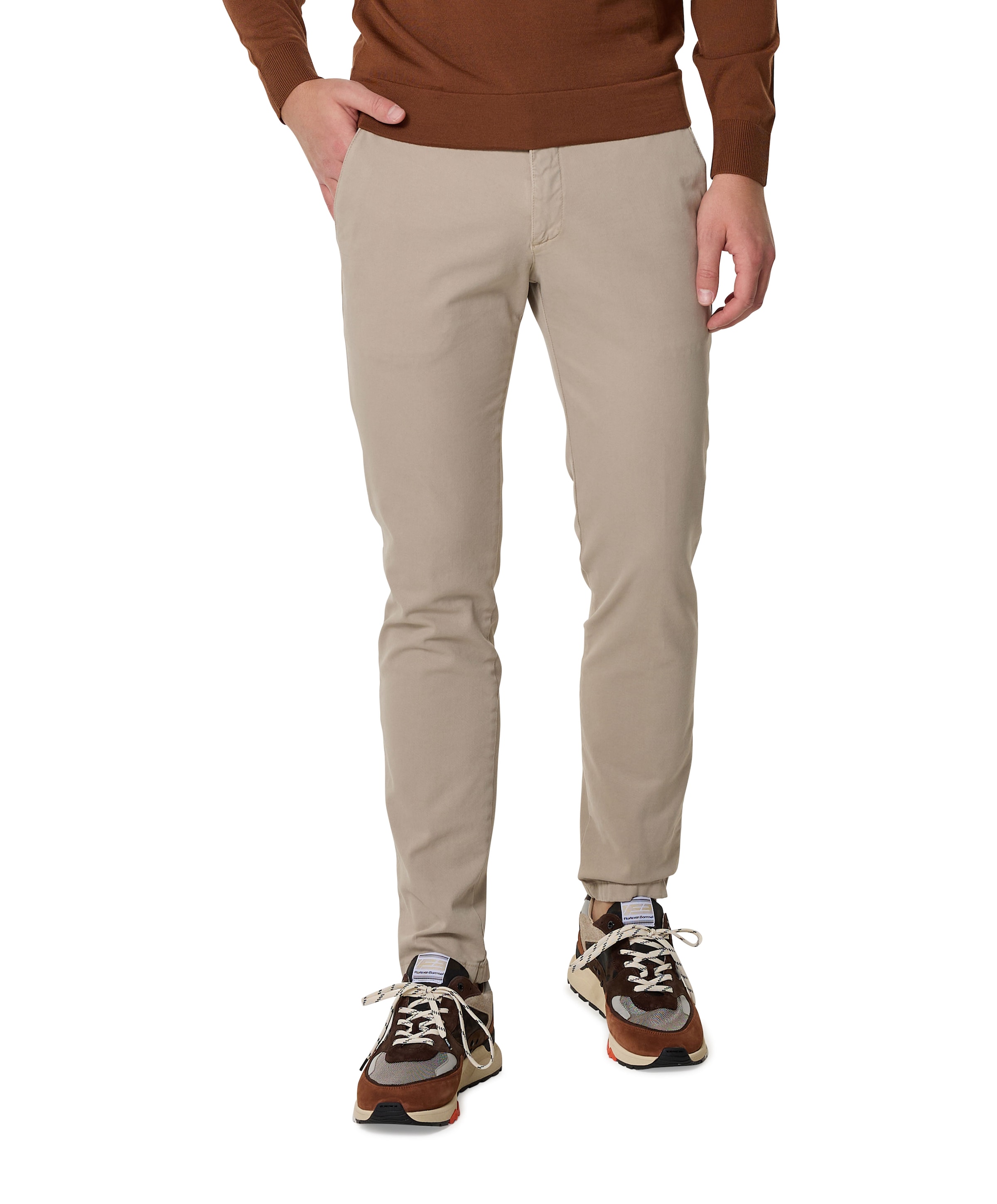 heren broek beige