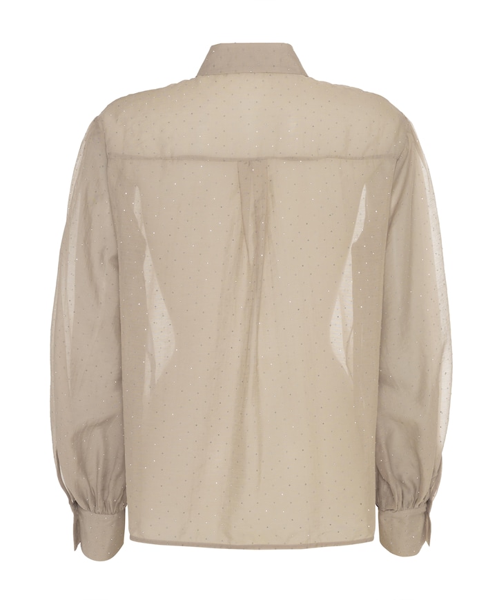 Dames blouse beige