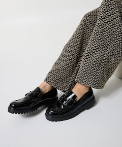 dames loafers zwart