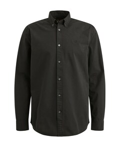 Heren overhemd lange mouw zwart