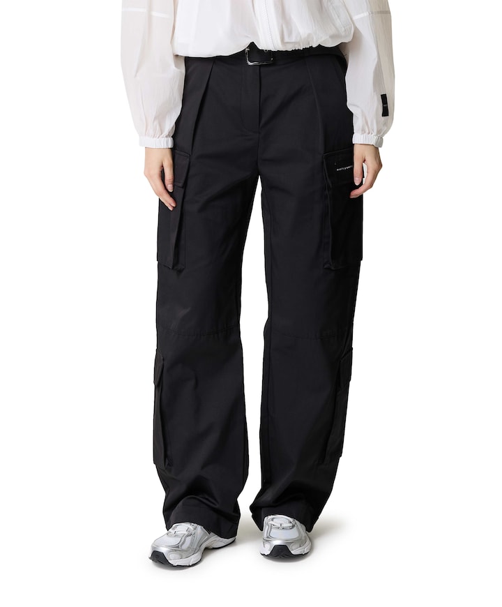 Rabi Cargo Pocket Tall Pant dames broek zwart