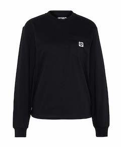 Dames longsleeve zwart