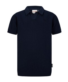 Jongens polo blauw