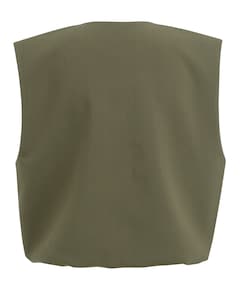 Dames gilet groen