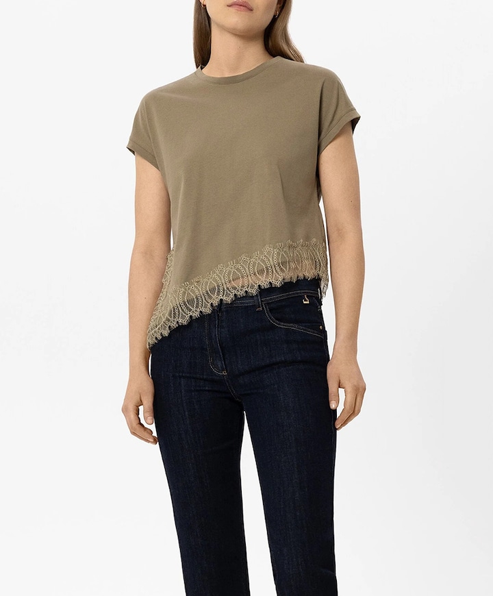 Dames T-shirt groen