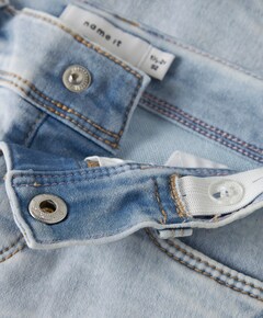 NMFSALLI SLIM DNM SHORTS 1842-TH H meisjes korte broek blauw