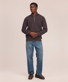 Heren sweater bruin