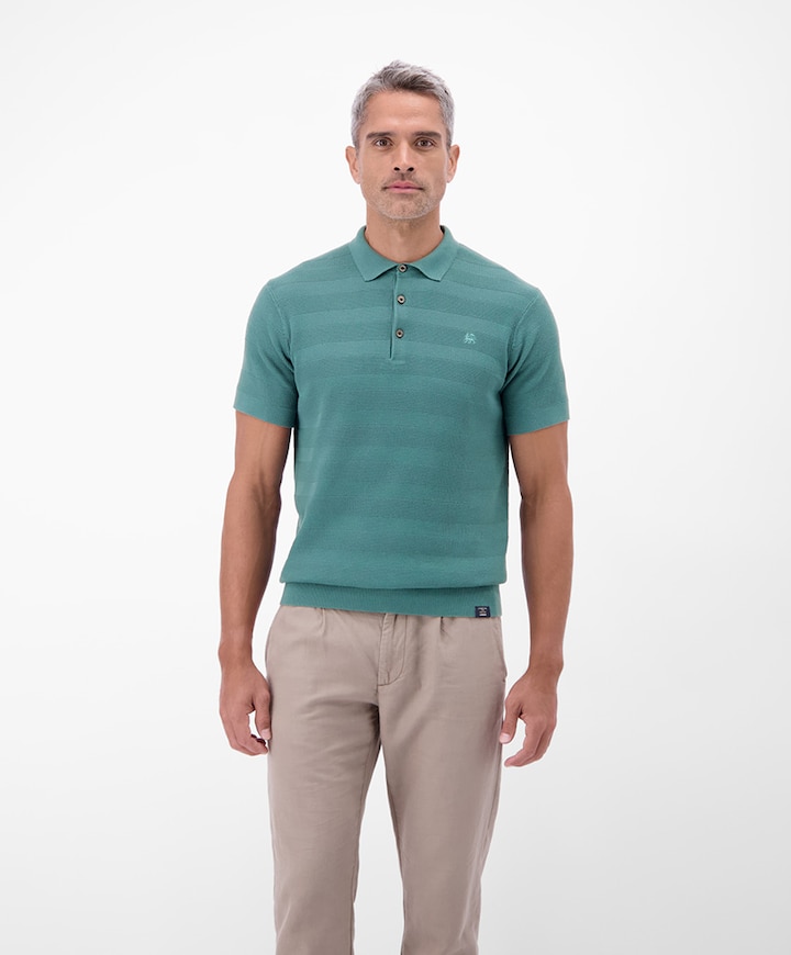 Heren polo groen