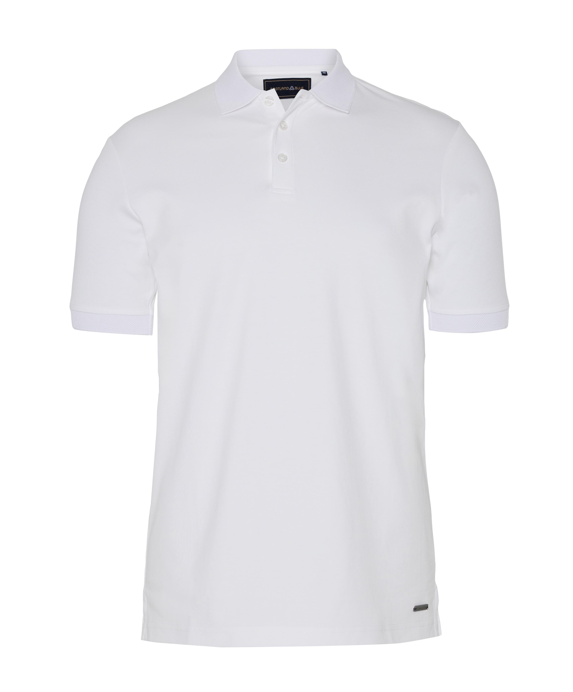 Heren polo wit