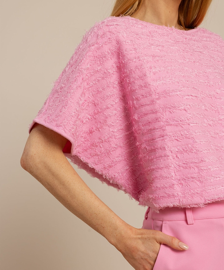 Dames trui roze