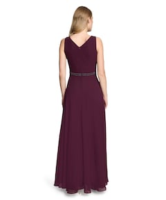 Dames jurk bordeaux