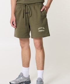 heren korte broek groen
