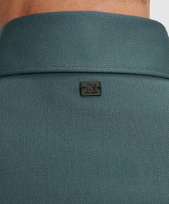 Heren overhemd lange mouw blauw