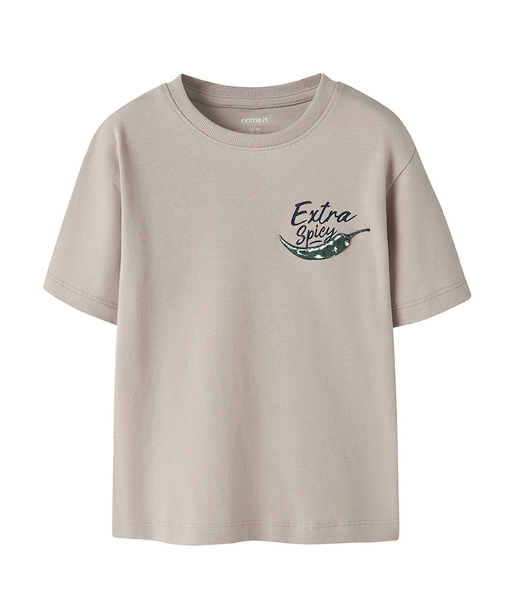 Jongens T-shirt grijs