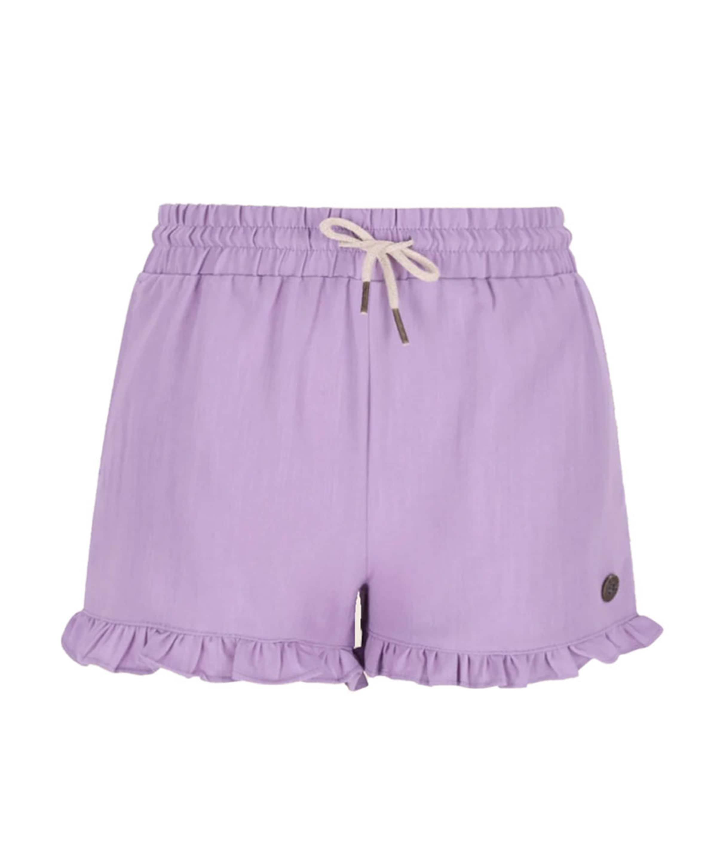 Fiona meisjes korte broek paars