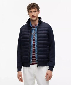 Heren vest blauw
