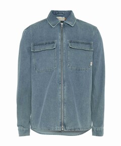 Heren overshirt blauw